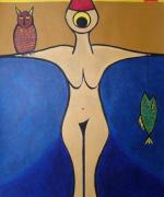 Woman in balance
